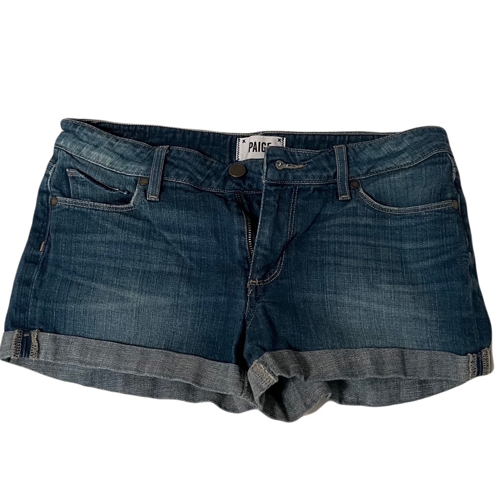 PAIGE denim shorts size 27